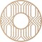 Ekena Millwork Empire Wood Fretwork Pierced Ceiling Medallion, Alder, 36"OD x 13 1/8"ID x 3/8"T CMWP36X36X0375EPAL - alternate 5